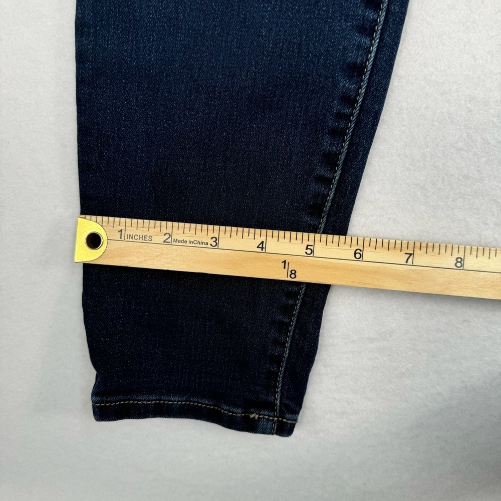 Kut From The Kloth Mia Toothpick Skinny Jeans Womens Size 8 Dark Wash Mid Rise - Picture 15 of 16